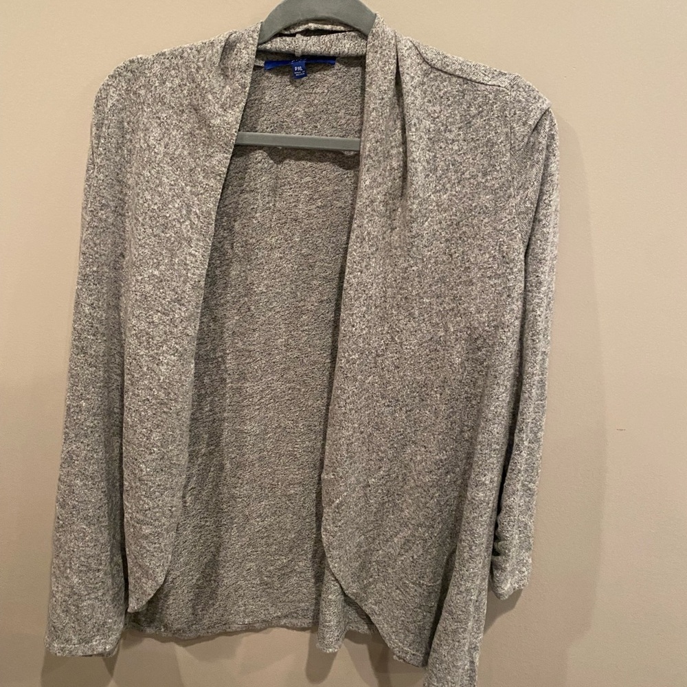 Super dreamy soft sweater apt 9 PXL grey